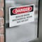 Signmission Boiler Room Mechanical Room Not An Exit, 10 in W x Rectangle, Vinyl Decal OS-2PACK-DS-D-710-L-2126 - alternate 4